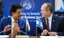 وقعت الهند وإسرائيل يوم الخميس 20 نوفمبر 2025 اتفاقا إطارا لاستئناف المفاوضات بشأن اتفاقية للتجارة الحرة يعمل الطرفان على إبرامها منذ أمد طويل .. فرانس برس