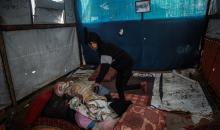 منظر لخيام النازحين في ميناء غزة بعد أن غمرتها مياه الأمطار، مخلفةً بركًا من الماء والطين في أنحاء مدينة غزة، 14 نوفمبر/تشرين الثاني 2025