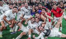 فرحة عارمة للمنتخب الفلسطيني بتأهله برفقة نظيره السوري.jpg
