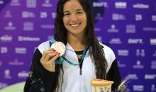 السبّاحة الأولمبية الفلسطينية فاليري ترزي.jpg