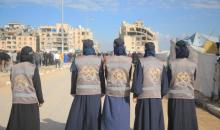 شرطة خانيونس تؤمن إقامة حفل زفاف جماعي بمدينة حمد