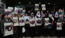 وقفة احتجاجية في نابلس تطالب بالإفراج الأسرى وعدم المساس برواتبهم، 30 ديسمبر/كانون الأول 2025. تصوير: محمد ناصر