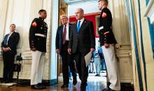 ترمب ونتنياهو في البيت الأبيض، أيلول- سبتمبر الماضي (Getty Images).jpg