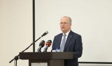 حضر رئيس الوزراء الفلسطيني محمد مصطفى ورشة عمل إطلاق استراتيجيات إدارة الصحة والجودة وسلامة المرضى