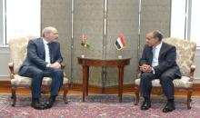 وزير الخارجية وشؤون المغتربين أيمن الصفدي ونظيره المصري بدر عبد العاطي في لقاء بالقاهرة الأربعاء 10 تموز 2024 (وزارة الخارجية)..jpeg