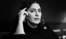 المخرجة الفلسطينية آن ماري جاسر - أ ف ب.webp