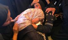 وداع جثمان الطفل إياد أحمد الربيعية (3 أعوام)  في مستشفى ناصر بخان يونس، جنوب قطاع غزة، 2 فبراير/شباط 2026. صورة: طارق محمد