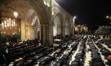 صلاتي العشاء والتراويح في المسجد الأقصى المبارك بمدينة القدس الأقصى ...jpg