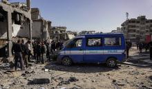 صورة للدمار الذي لحق بمركز شرطة في حي الشيخ رضوان بمدينة غزة، بعد استهداف الجيش الإسرائيلي له في 31 يناير/كانون الثاني 2026. تصوير: عمر أشتوي