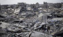 مشاهد تُظهر الدمار الواسع النطاق الذي لحق بالمباني والبنية التحتية جراء الهجمات الإسرائيلية خلال الحرب في منطقة بيت لاهيا، شمال قطاع غزة. ٢٢ فبراير ٢٠٢٦. تصوير: عمر أشتوي