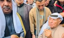 مراسم الصلح العشائري بين عائلتي جندي  و بكر  ..صفحة الهيئة العليا لشؤون العشائر بالمحافظات الجنوبية على فيسبوك.jpg