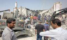 موقع غارة إسرائيلية أميركية على إيران. في 28 شباط 2026. (أ ف ب).jpeg