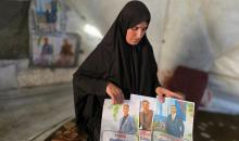 عائلة صبحية المصري النازحة من بيت حانون إلى خان يونس تواجه ظروفًا معيشية صعبة مع بداية شهر رمضان، بعد أن فقدت ثلاثة من أبنائها: شهيد، وأسير، ومفقود، 21 فبراير/شباط 2026. صورة: طارق محمد