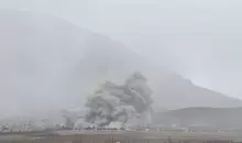 ضربة جوية على قاعدة لـ«الحرس الثوري» في كرمانشاه (شبكات التواصل).webp