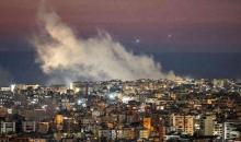 دخان يتصاعد فوق الضاحية الجنوبية لبيروت بعد قصف إسرائيلي، 2 مارس 2026.jpg