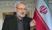 الأمين العام لمجلس الأمن القومي الإيراني علي لاريجاني (الجزيرة).webp