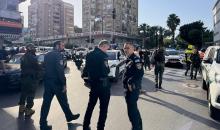 من موقع الطعن في رمات غان (تصوير الشرطة الإسرائيلية).jpg