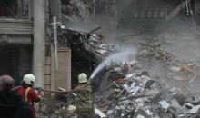 طهران 23 مارس 2026 (شينخوا) في الصورة الملتقطة يوم 23 مارس 2026، مبنى مدمر في منطقة سكنية عقب غارات أمريكية-إسرائيلية مشتركة على إيران، في طهران، إيران..JPG