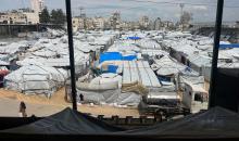 مخيم اليرموك بمدينة غزة، بتاريخ 25 مارس/آذار 2026. صورة : مطر الزاق.