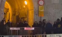 الاحتلال يحول البلدة القديمة من القدس إلى ثكنة عسكرية.JPG