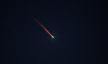 رُصدت صواريخ أُطلقت من إيران في سماء مدينة غزة في الأول من مارس/آذار 2026، ضمن هجمات صاروخية إيرانية متواصلة ردًا على الضربات الأمريكية والإسرائيلية.