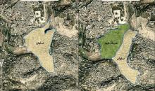 الخرائط المعروضة في موقع بلدية الاحتلال في القدس.jpg