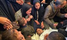 الفلسطينيون ينعون أحباءهم في أعقاب هجوم الجيش الإسرائيلي على خان يونس، غزة، في 4 مارس/آذار 2026. استشهد منتصر سعد سمور، 41 عامًا، في هجوم للجيش الإسرائيلي على بلدة بني سهيلة، شرق خان يونس، في انتهاك لوقف إطلاق النار. صورة: طارق محمد