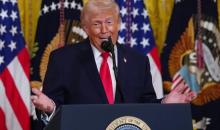 ترمب قال إن الولايات المتحدة لا تستفيد من مضيق هرمز وإن الدول المستفيدة عليها حمايته (أسوشيتد برس)