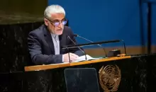 مندوب إيران بالأمم المتحدة أمير سعيد إيرواني  (رويترز-أرشيف).webp