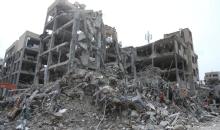 طهران 14 مارس 2026 (شينخوا) في الصورة الملتقطة يوم 12 مارس 2026، مشهد لمنازل مدمرة في طهران، إيران..JPG