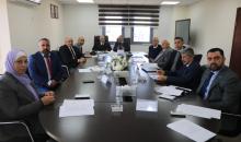 المحكمة الدستورية العليا ولجنة صياغة الدستور تناقشان مسودة الدستور المؤقت.jpeg