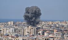 إسرائيل تنذر قطعا بحرية جنوبي لبنان بالإبحار بعيدا.jpg