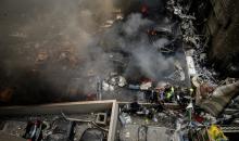 8 أبريل/نيسان 2026، بيروت، لبنان: يتصاعد الدخان من الضاحية الجنوبية لبيروت، معقل حزب الله الموالي لإيران، عقب موجة من الغارات الجوية الإسرائيلية المتزامنة (حقوق الصورة: © مروان نعماني/وكالة الأنباء الألمانية ZUMA Press/APA Images)