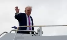 ترمب صرح في وقت سابق أن الحرب على إيران أوشكت على نهايتها (رويترز).webp