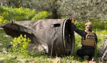 الشرطة تتلف جسماً مشبوهاً.jpeg