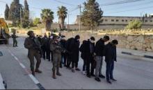 الاحتلال يشن حملة اعتقالات تطال عشرات الشبان في بلعا شرق طولكرم.jfif