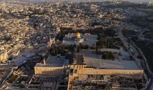 لقطة جوية لقبة الصخرة في المسجد الأقصى المبارك. القدس. 6 آذار 2026. (رويترز).jpeg