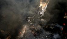 8 أبريل/نيسان 2026، بيروت، لبنان: يتصاعد الدخان من الضاحية الجنوبية لبيروت، معقل حزب الله الموالي لإيران، عقب موجة من الغارات الجوية الإسرائيلية المتزامنة (حقوق الصورة: © مروان نعماني/وكالة الأنباء الألمانية ZUMA Press/APA Images)