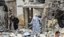 من موقع قصف إسرائيلي في الطيري بجنوب لبنان (Getty Images).jpg