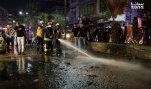 ضحايا بانفجار عبوة ناسفة داخل حافلة في جرمانا بريف دمشق - سانا.jpg