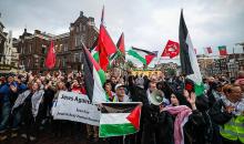 مظاهرة ضد إسرائيل في أمستردام (Getty Images).jpg