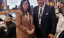 التقى الشرقاوي وزيرة الخارجية والمغتربين الفلسطينية، فارسين أغابيكيان شاهين.jpg