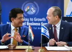 وقعت الهند وإسرائيل يوم الخميس 20 نوفمبر 2025 اتفاقا إطارا لاستئناف المفاوضات بشأن اتفاقية للتجارة الحرة يعمل الطرفان على إبرامها منذ أمد طويل .. فرانس برس