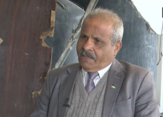 وليد العوض، عضو المكتب السياسي لحزب الشعب الفلسطيني (لقطة شاشة)