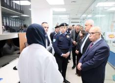 اللواء علام السقا يفتتح قسم الفحوص البيولوجية(DNA) في المختبر الجنائي. 2.jpeg