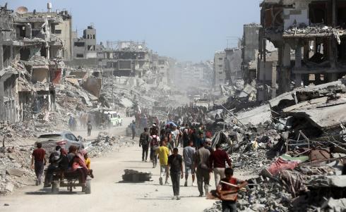 حي الشيخ رضوان في غزة، 11 أكتوبر/تشرين الأول 2025