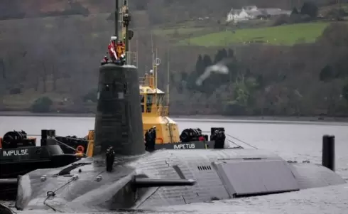 قاعدة «كلايد» البحرية الملكية تقع على _الساحل الغربي لاسكوتلندا (أرشيفية - رويترز).webp