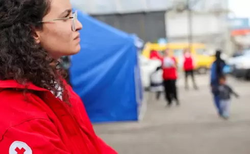 رئيسة وفد الاتحاد الدولي لجمعيات الصليب الأحمر والهلال الأحمر في إيران ماريا مارتينيز ا ..رويترز.webp