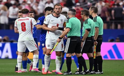 مباراة كرة القدم ضمن المجموعة L لكأس العالم 2026 بين إنجلترا وكرواتيا على ملعب دالاس في أرلينغتون في 17 يونيو 2026. (أ ف ب).jpeg