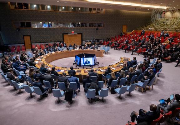 - عقد مجلس الأمن الدولي،  جلسته الشهرية، اليوم الأربعاء، ناقش خلالها الأوضاع في الشرق الأوسط، بما فيها القضية الفلسطينية..jpg